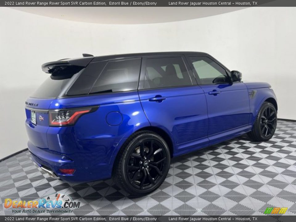 2022 Land Rover Range Rover Sport SVR Carbon Edition Estoril Blue / Ebony/Ebony Photo #2