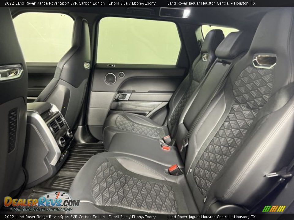 Rear Seat of 2022 Land Rover Range Rover Sport SVR Carbon Edition Photo #5