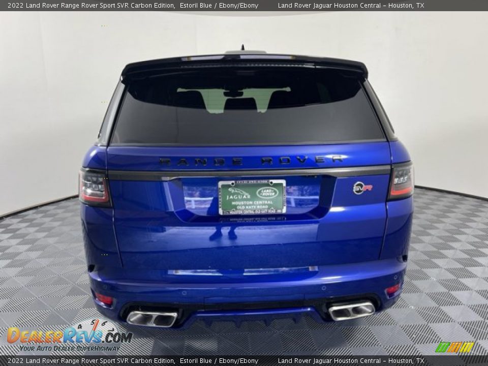 2022 Land Rover Range Rover Sport SVR Carbon Edition Estoril Blue / Ebony/Ebony Photo #7