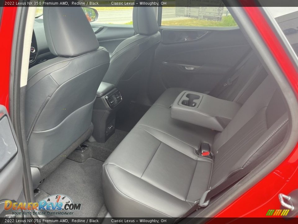 Rear Seat of 2022 Lexus NX 350 Premium AWD Photo #3