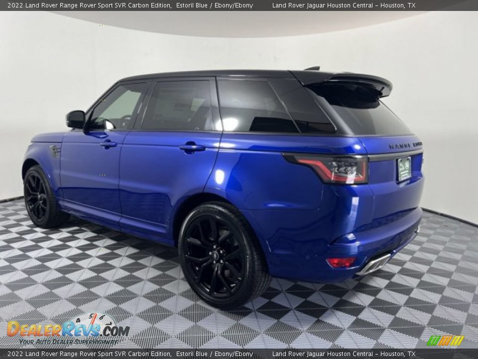 2022 Land Rover Range Rover Sport SVR Carbon Edition Estoril Blue / Ebony/Ebony Photo #10