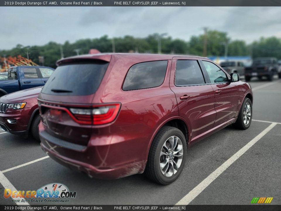 2019 Dodge Durango GT AWD Octane Red Pearl / Black Photo #6