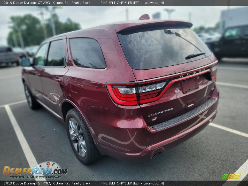 2019 Dodge Durango GT AWD Octane Red Pearl / Black Photo #7