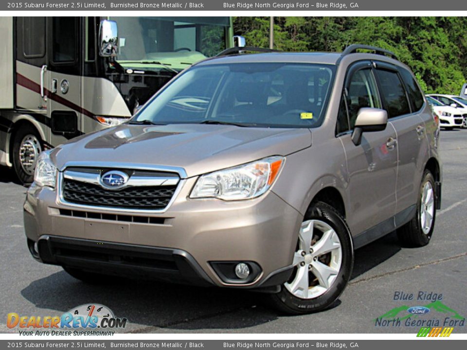 2015 Subaru Forester 2.5i Limited Burnished Bronze Metallic / Black Photo #1