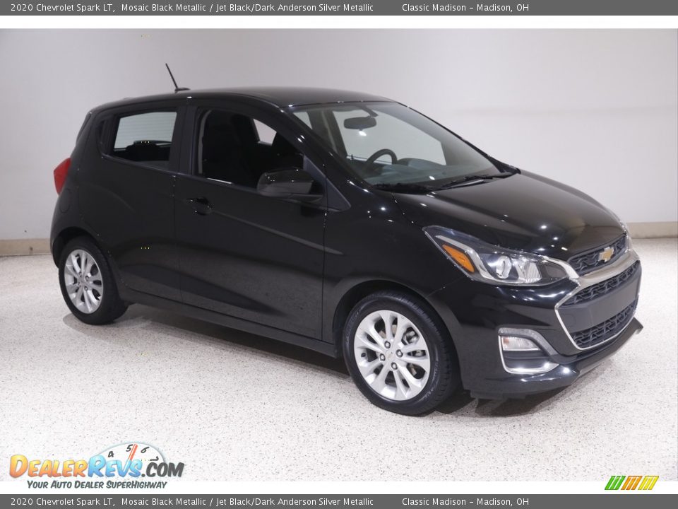 2020 Chevrolet Spark LT Mosaic Black Metallic / Jet Black/Dark Anderson Silver Metallic Photo #1