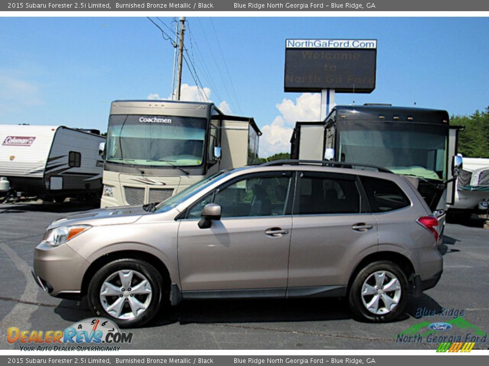 2015 Subaru Forester 2.5i Limited Burnished Bronze Metallic / Black Photo #2