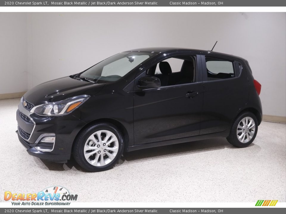 2020 Chevrolet Spark LT Mosaic Black Metallic / Jet Black/Dark Anderson Silver Metallic Photo #3