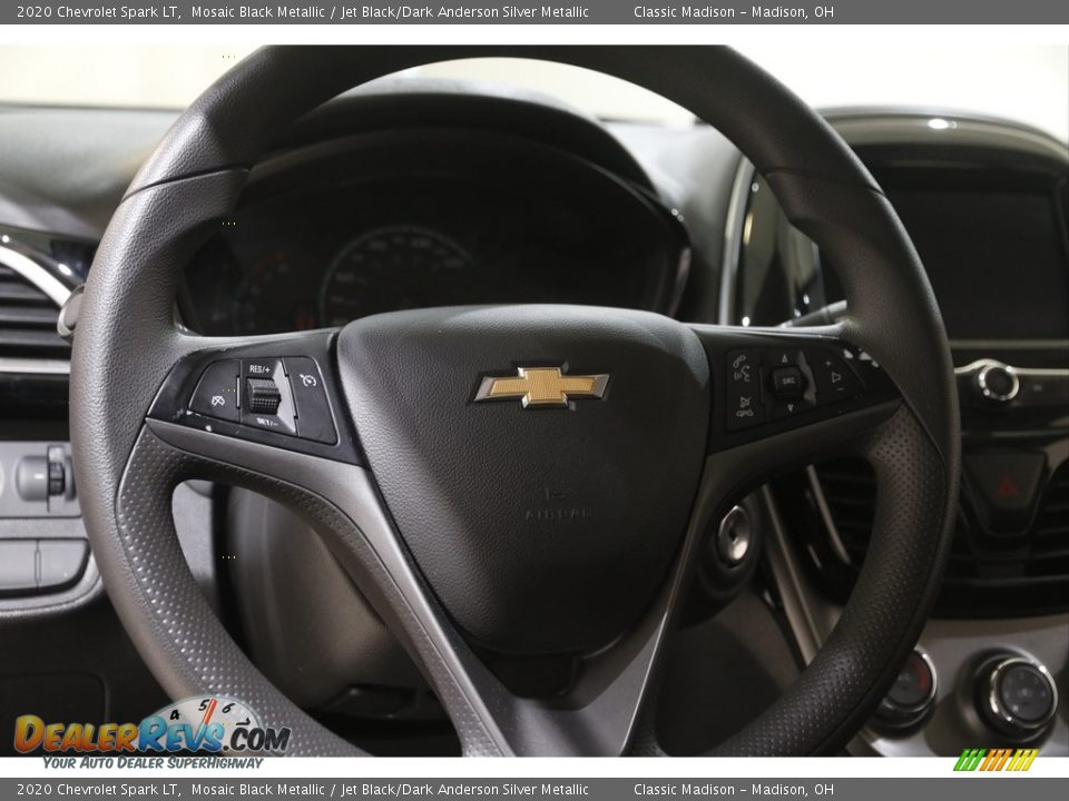 2020 Chevrolet Spark LT Mosaic Black Metallic / Jet Black/Dark Anderson Silver Metallic Photo #7