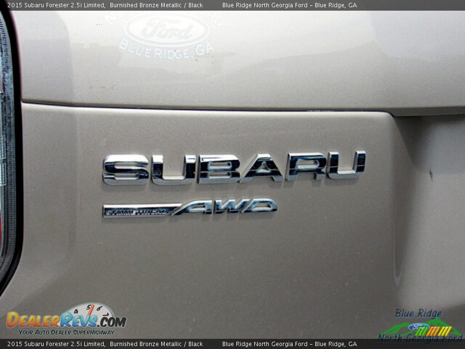 2015 Subaru Forester 2.5i Limited Burnished Bronze Metallic / Black Photo #26