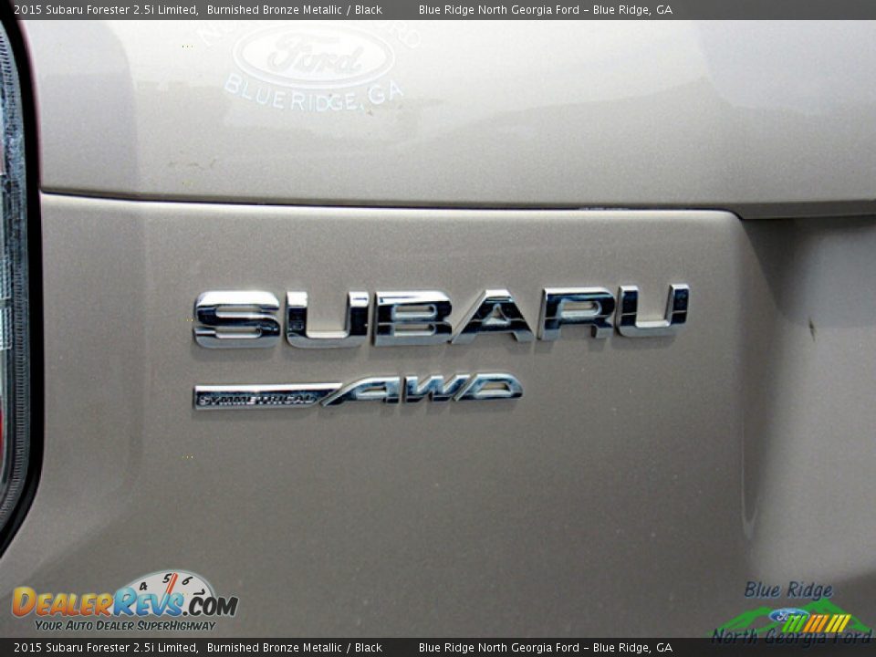2015 Subaru Forester 2.5i Limited Burnished Bronze Metallic / Black Photo #26