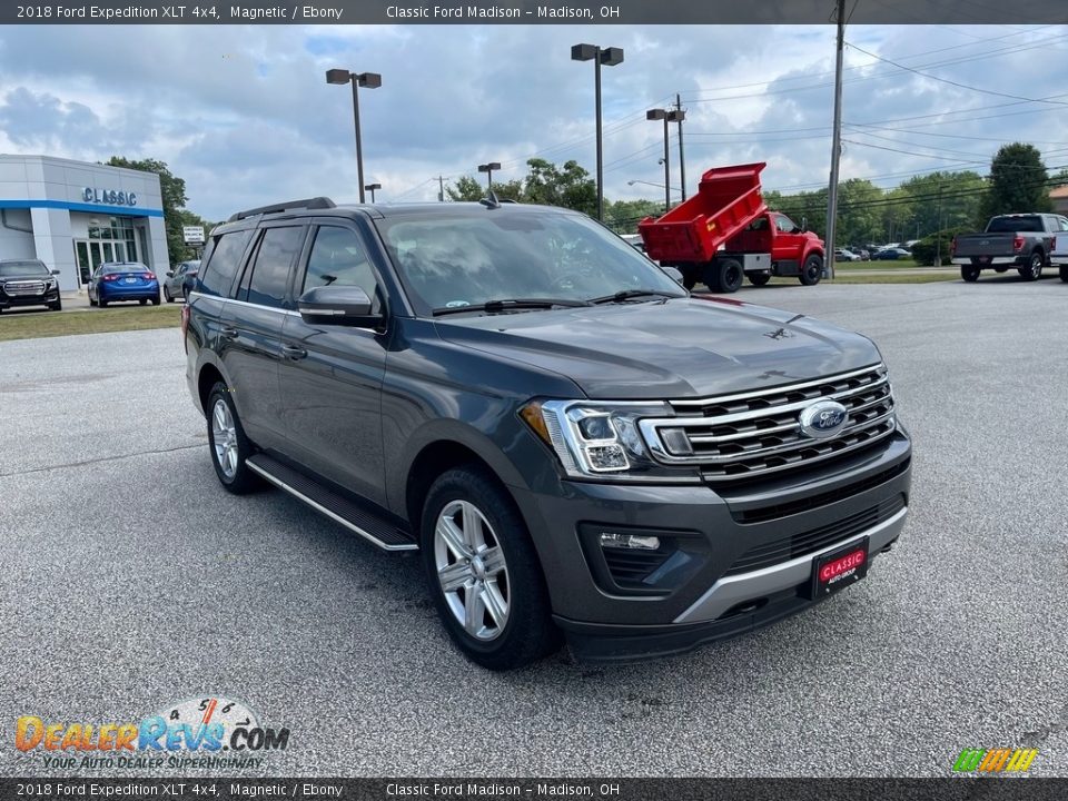 2018 Ford Expedition XLT 4x4 Magnetic / Ebony Photo #3