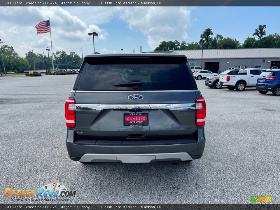 2018 Ford Expedition XLT 4x4 Magnetic / Ebony Photo #5