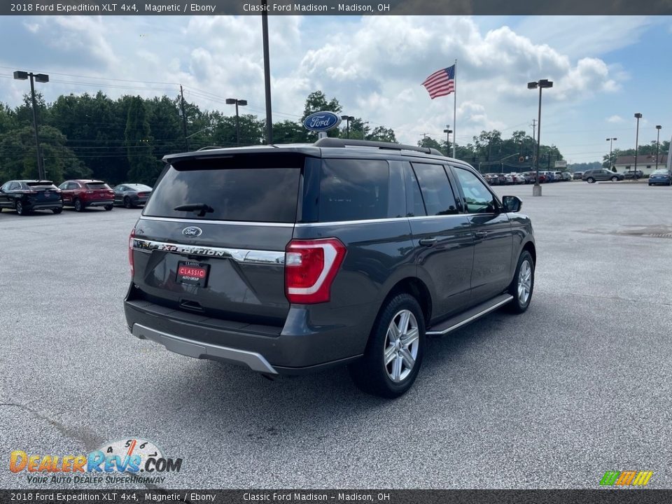 2018 Ford Expedition XLT 4x4 Magnetic / Ebony Photo #6