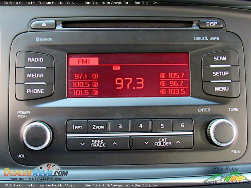 2015 Kia Optima LX Titanium Metallic / Gray Photo #20