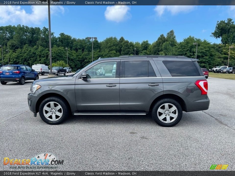 2018 Ford Expedition XLT 4x4 Magnetic / Ebony Photo #8