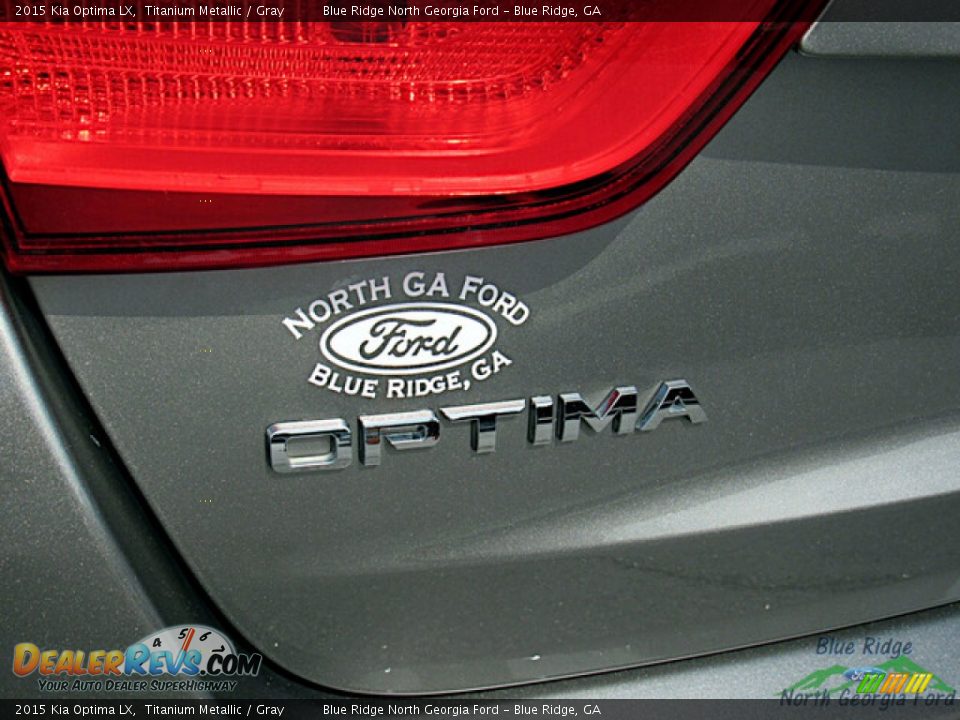 2015 Kia Optima LX Titanium Metallic / Gray Photo #28