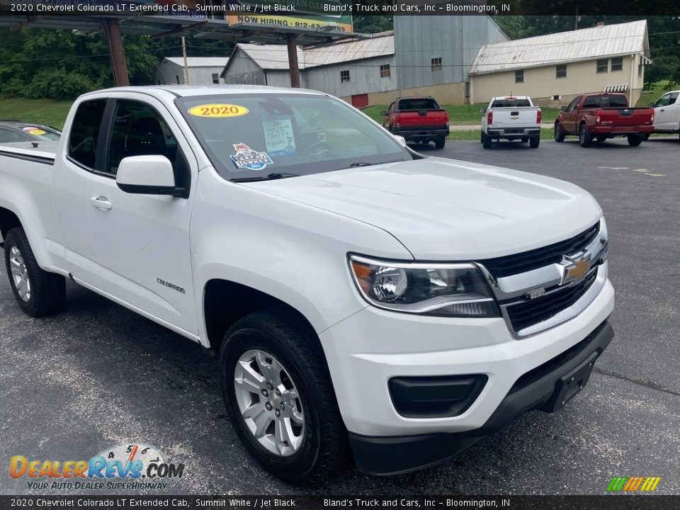 2020 Chevrolet Colorado LT Extended Cab Summit White / Jet Black Photo #7