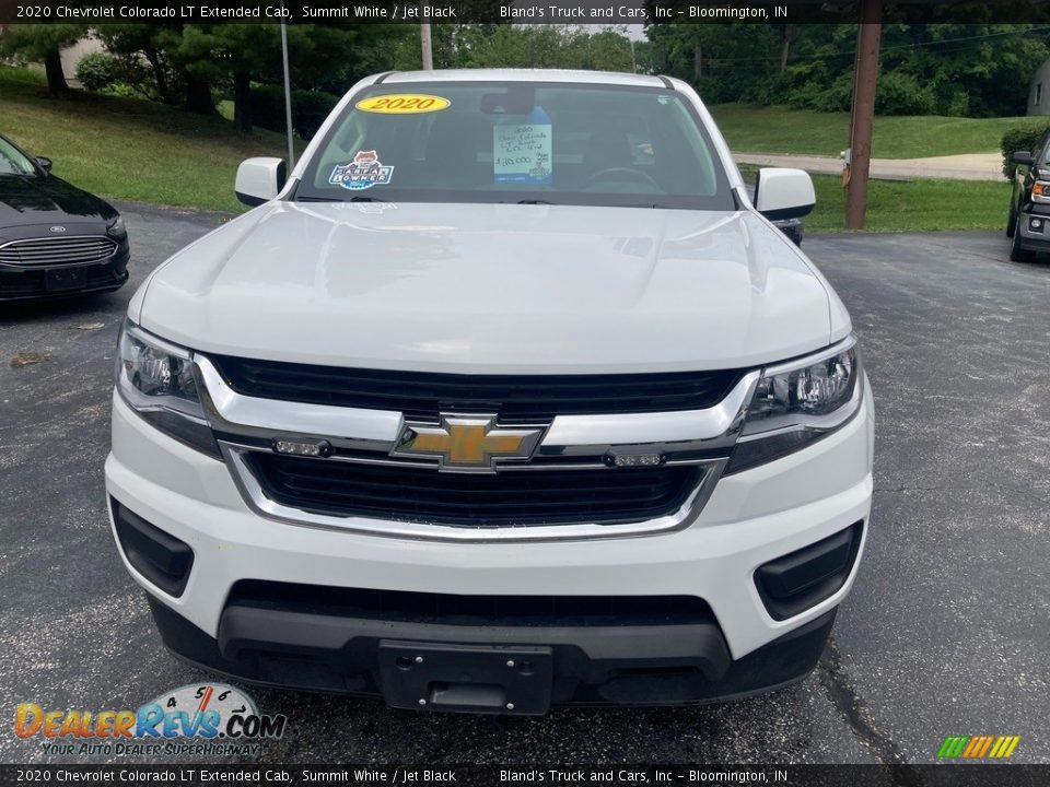 2020 Chevrolet Colorado LT Extended Cab Summit White / Jet Black Photo #8