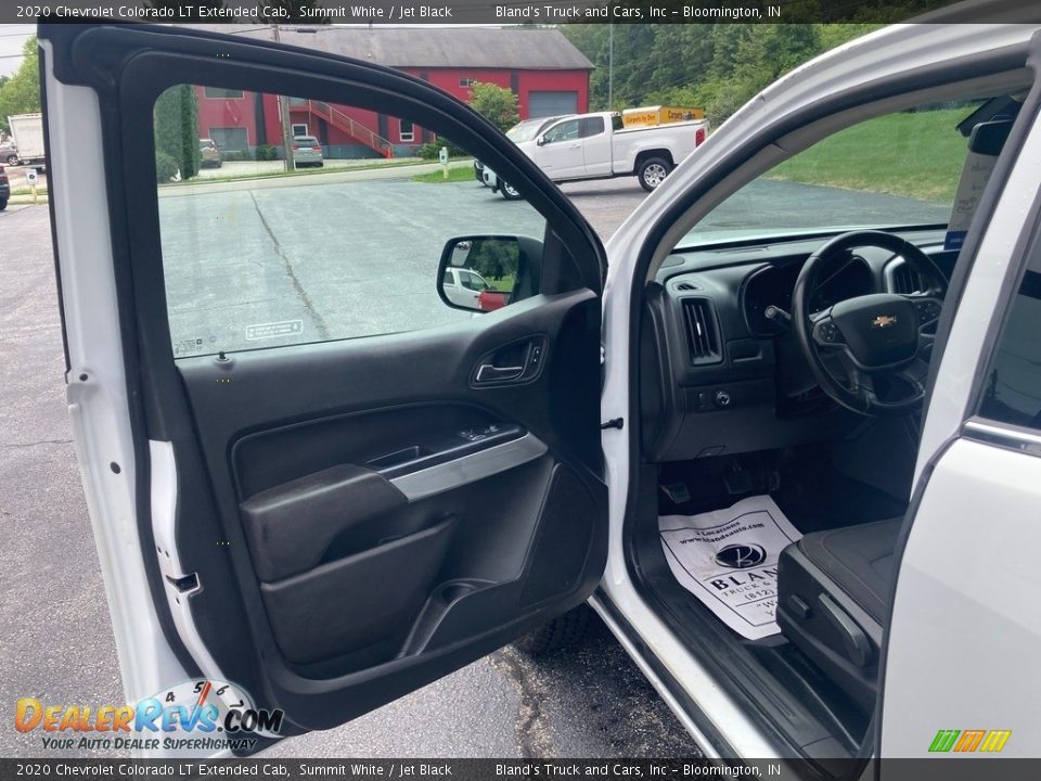 2020 Chevrolet Colorado LT Extended Cab Summit White / Jet Black Photo #9