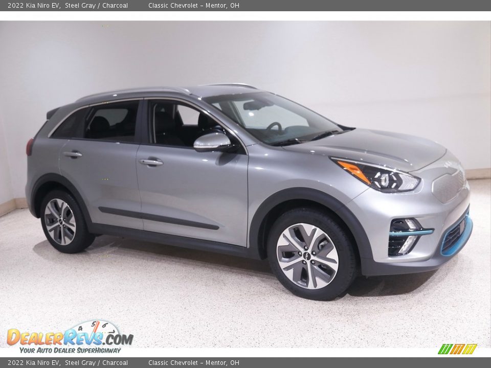 Steel Gray 2022 Kia Niro EV Photo #1