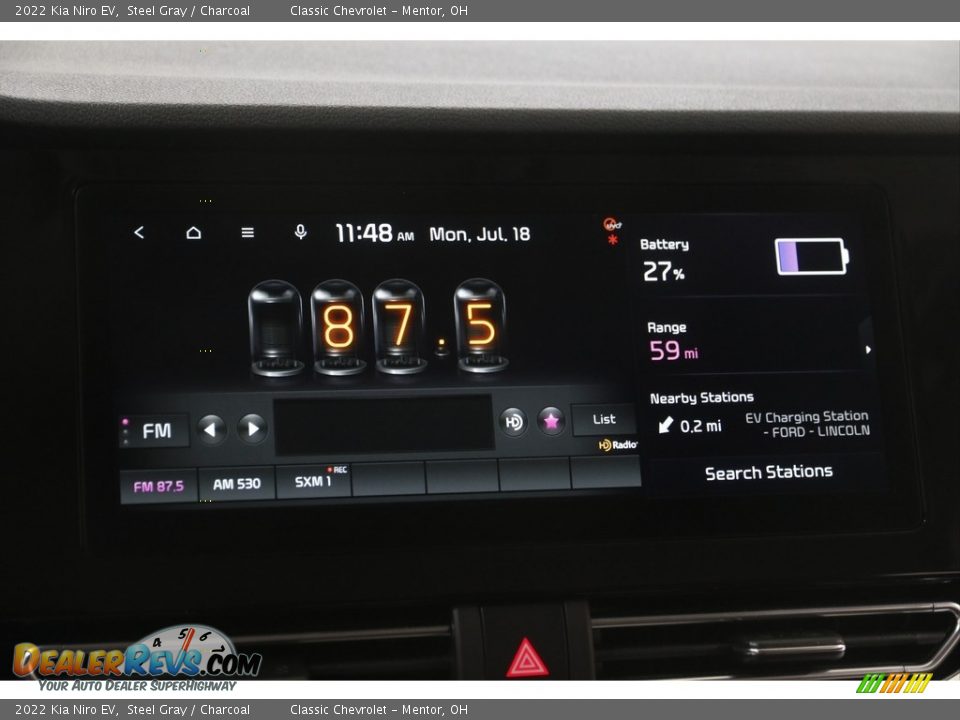 Controls of 2022 Kia Niro EV Photo #12