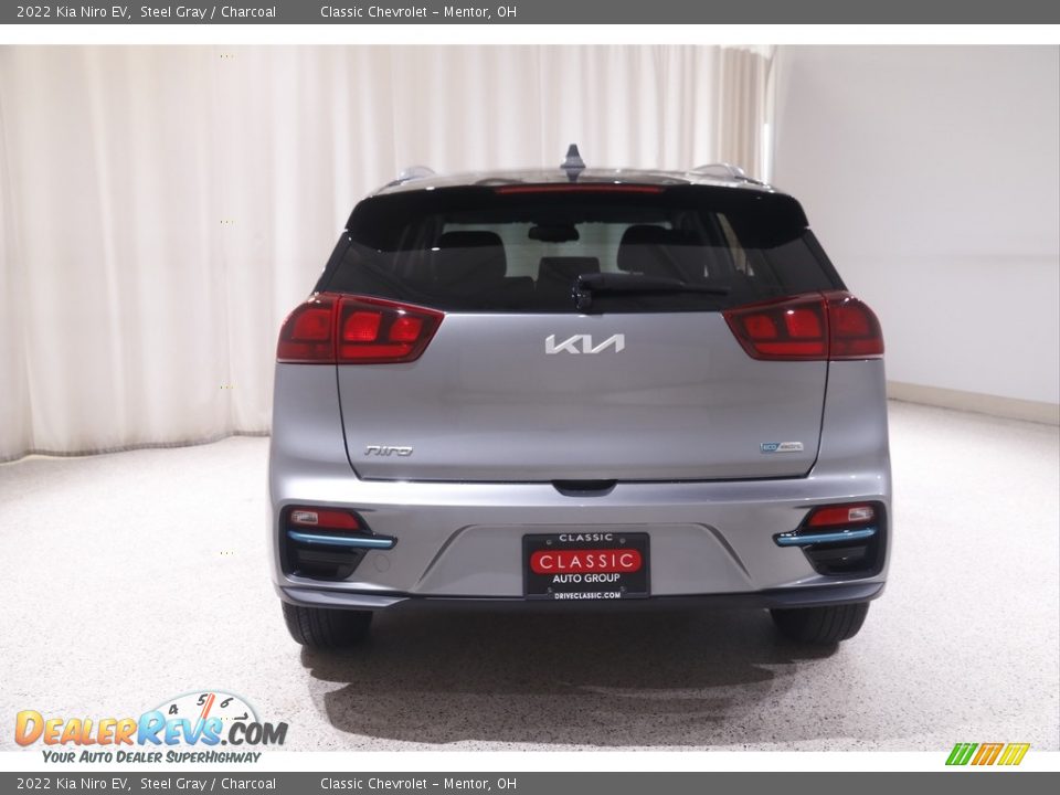 2022 Kia Niro EV Steel Gray / Charcoal Photo #22