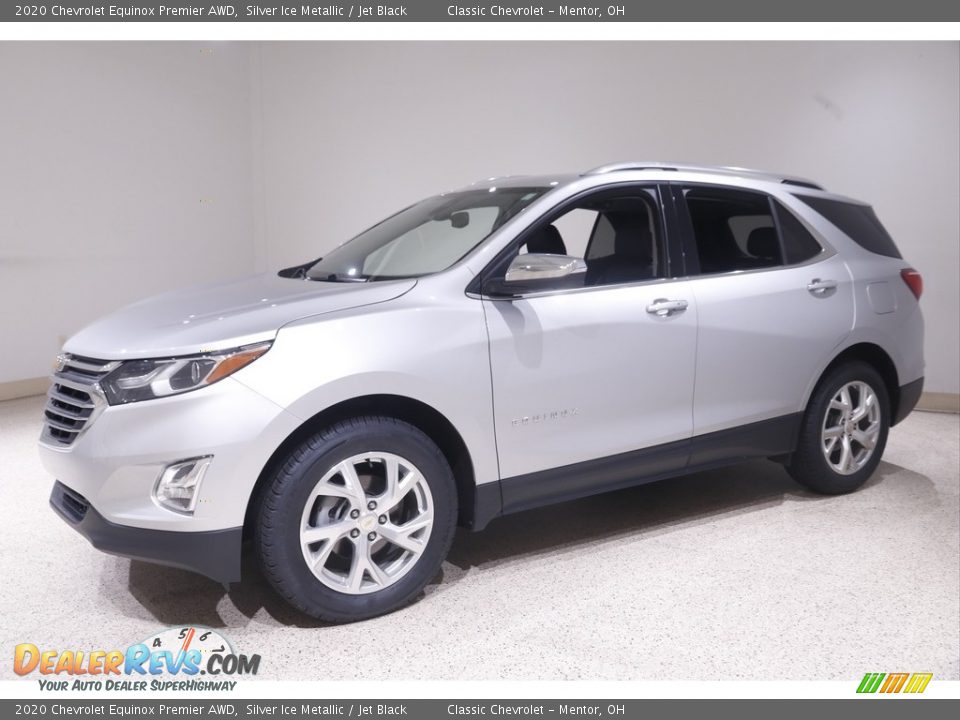 2020 Chevrolet Equinox Premier AWD Silver Ice Metallic / Jet Black Photo #3