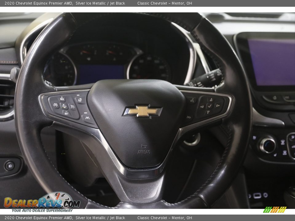 2020 Chevrolet Equinox Premier AWD Silver Ice Metallic / Jet Black Photo #7