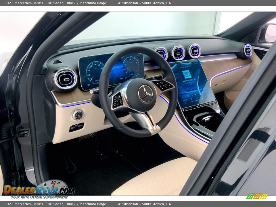 Dashboard of 2022 Mercedes-Benz C 300 Sedan Photo #4