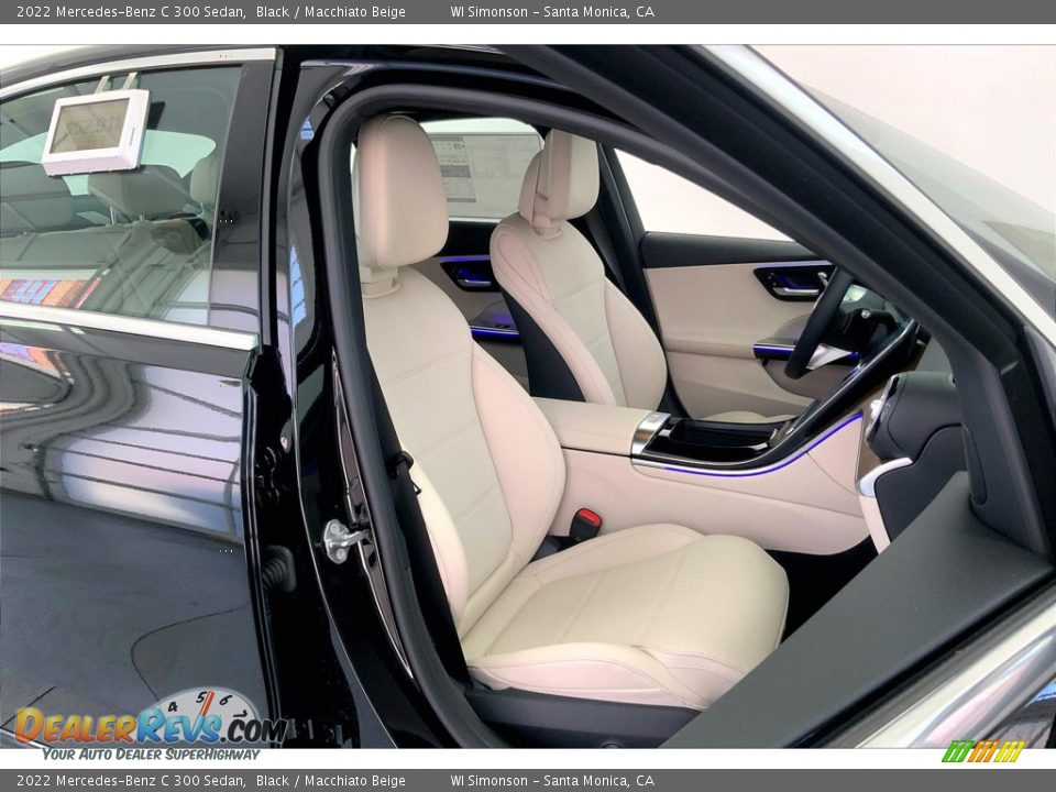 Macchiato Beige Interior - 2022 Mercedes-Benz C 300 Sedan Photo #5