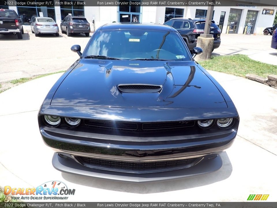 2022 Dodge Challenger R/T Pitch Black / Black Photo #8