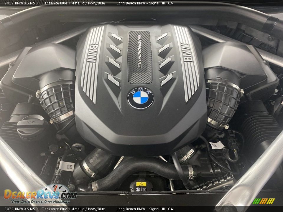 2022 BMW X6 M50i 4.4 Liter M TwinPower Turbocharged DOHC 32-Valve V8 Engine Photo #10