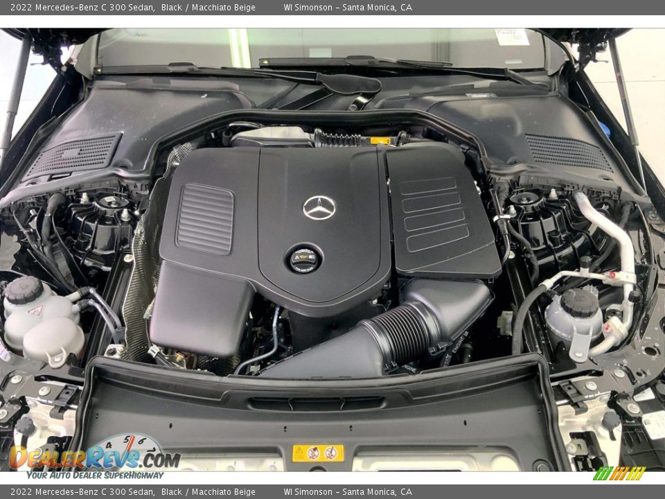 2022 Mercedes-Benz C 300 Sedan 2.0 Liter Turbocharged DOHC 16-Valve VVT 4 Cylinder Engine Photo #9