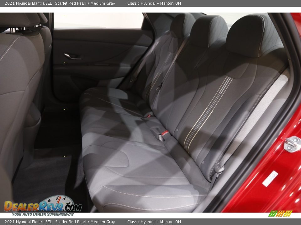2021 Hyundai Elantra SEL Scarlet Red Pearl / Medium Gray Photo #16