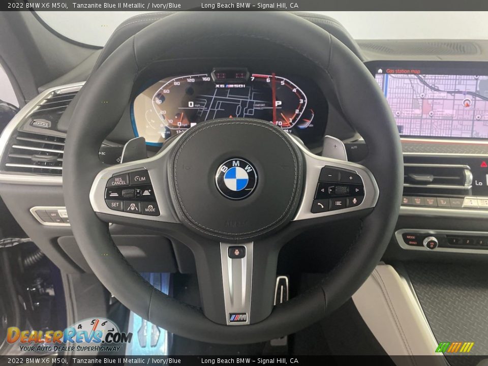 2022 BMW X6 M50i Steering Wheel Photo #15