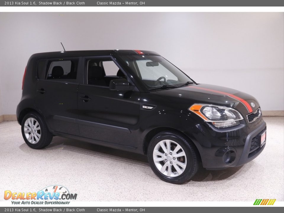 2013 Kia Soul 1.6 Shadow Black / Black Cloth Photo #1