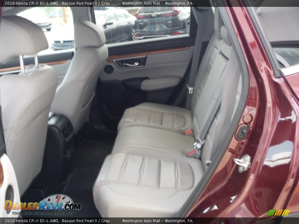 2019 Honda CR-V EX-L AWD Basque Red Pearl II / Gray Photo #32