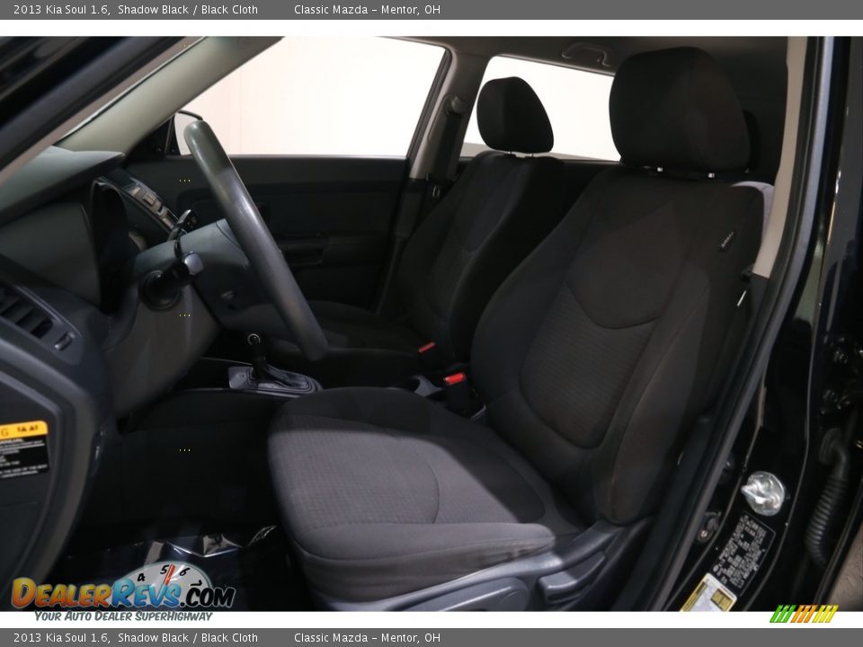 2013 Kia Soul 1.6 Shadow Black / Black Cloth Photo #5
