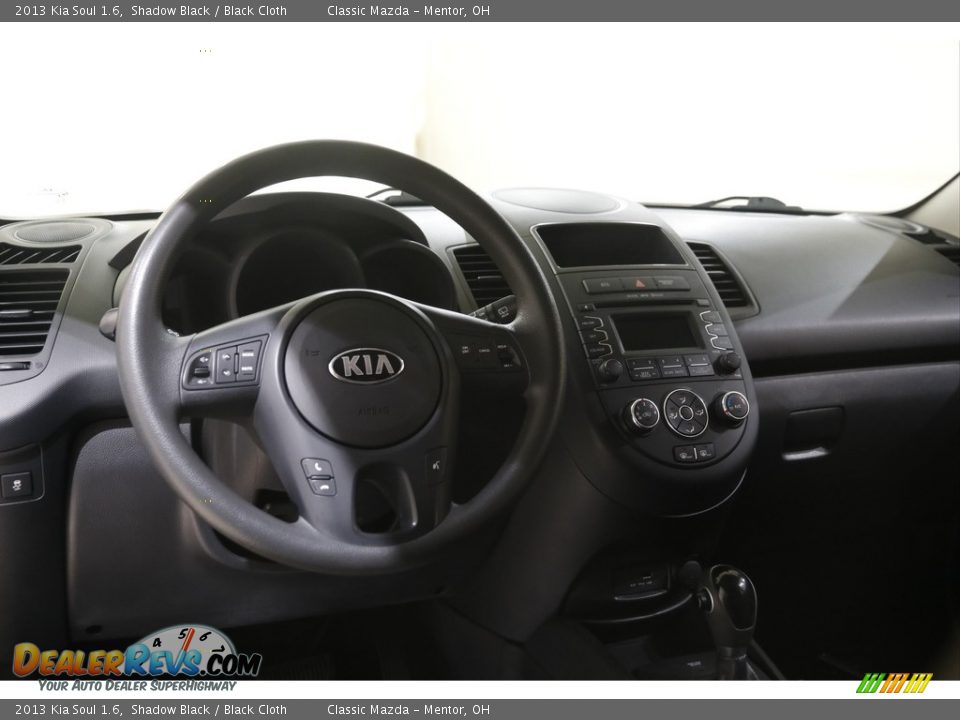 2013 Kia Soul 1.6 Shadow Black / Black Cloth Photo #6