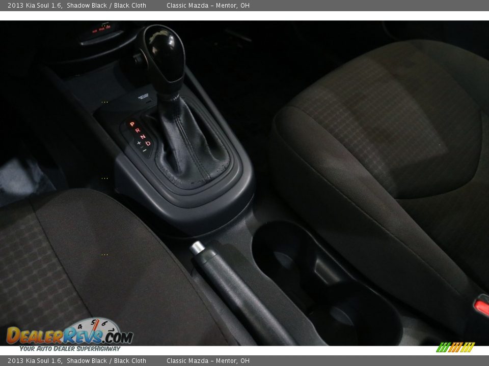 2013 Kia Soul 1.6 Shadow Black / Black Cloth Photo #12