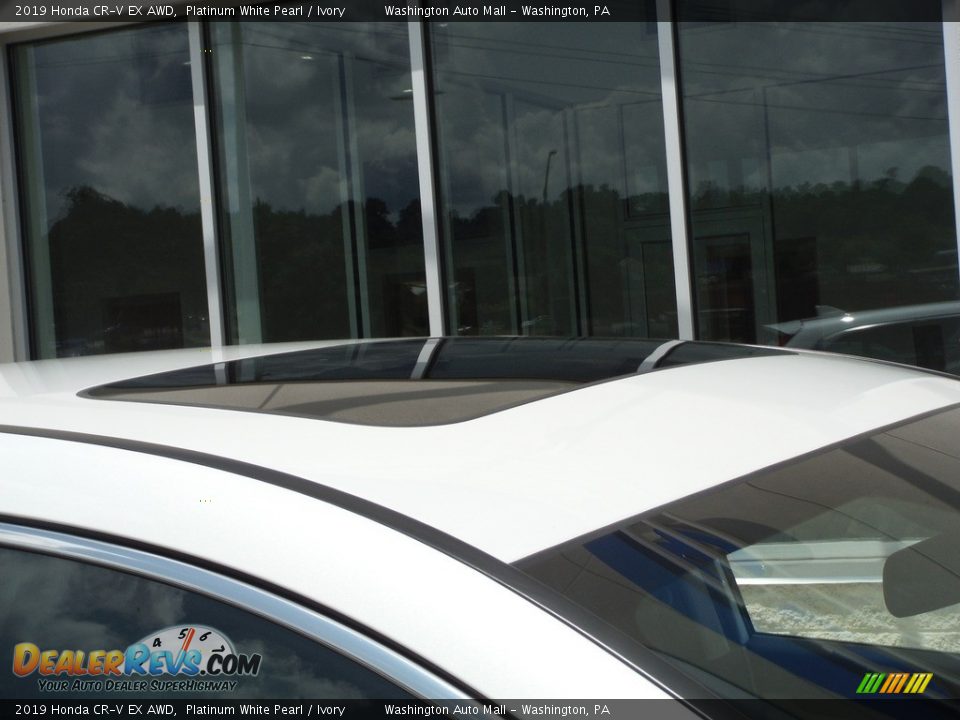 2019 Honda CR-V EX AWD Platinum White Pearl / Ivory Photo #4