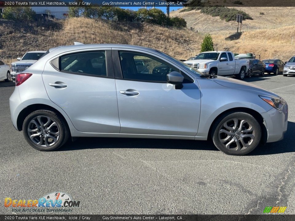 2020 Toyota Yaris XLE Hatchback Icicle / Gray Photo #4