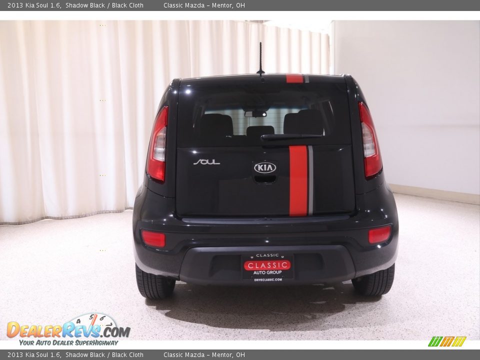 2013 Kia Soul 1.6 Shadow Black / Black Cloth Photo #16