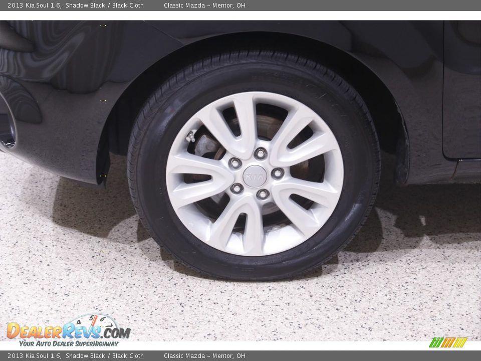 2013 Kia Soul 1.6 Shadow Black / Black Cloth Photo #18