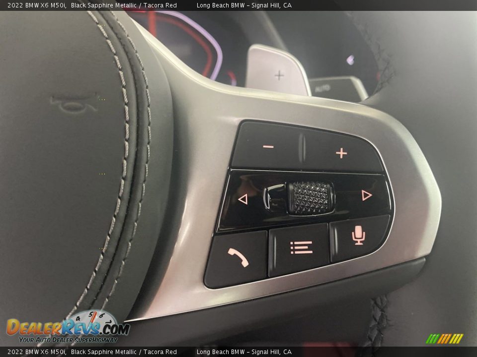 2022 BMW X6 M50i Steering Wheel Photo #16