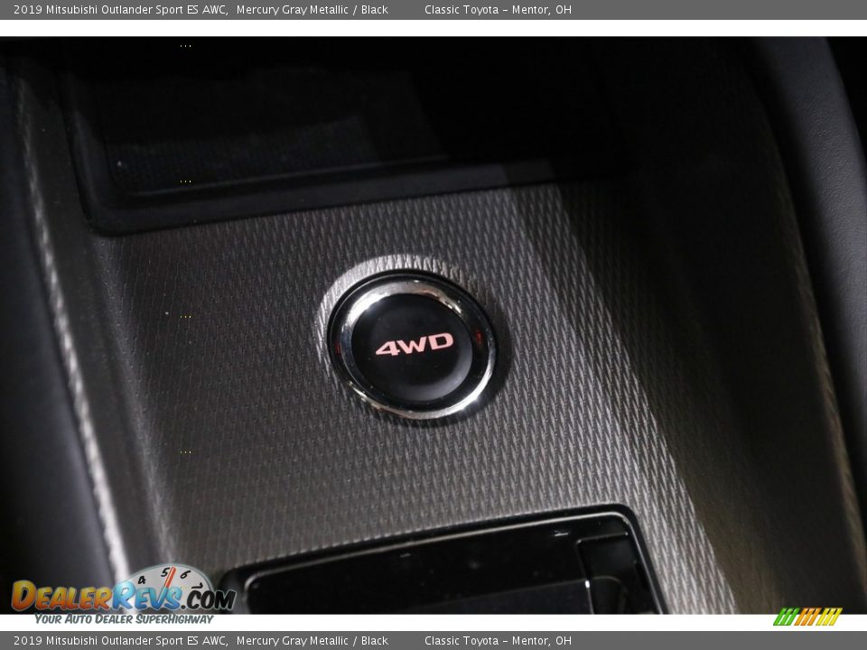 2019 Mitsubishi Outlander Sport ES AWC Mercury Gray Metallic / Black Photo #13