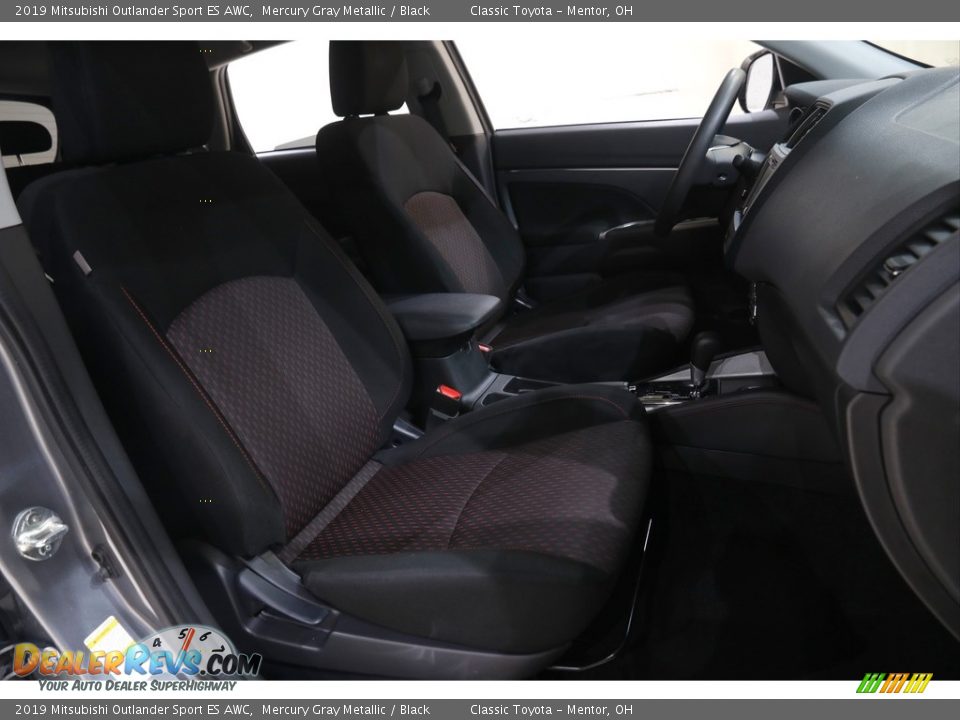 2019 Mitsubishi Outlander Sport ES AWC Mercury Gray Metallic / Black Photo #14