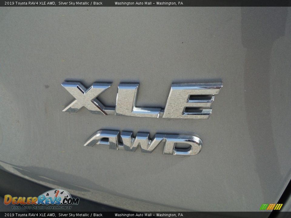 2019 Toyota RAV4 XLE AWD Silver Sky Metallic / Black Photo #21