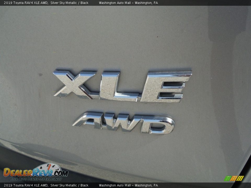 2019 Toyota RAV4 XLE AWD Silver Sky Metallic / Black Photo #21