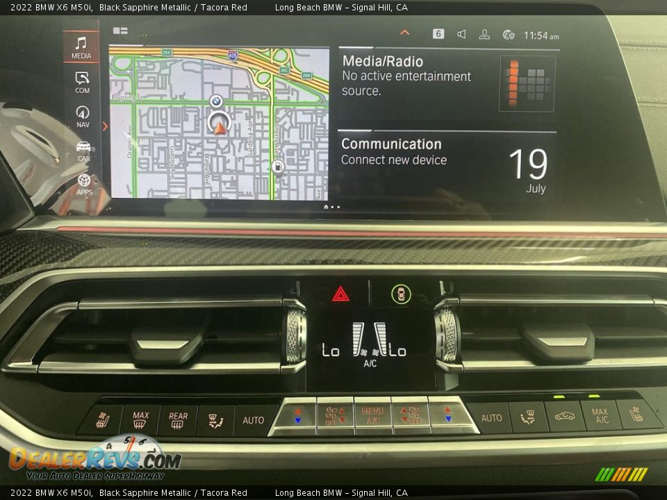 Controls of 2022 BMW X6 M50i Photo #19